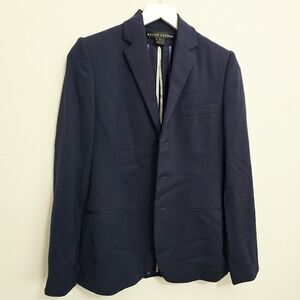 Ralph Lauren Black Label Made In Italy Navy Blue Blaze Size 4